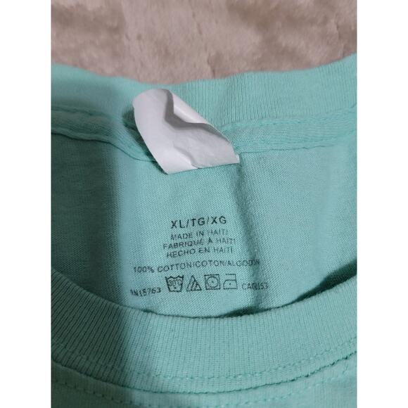 Michigan State Spartans Womens Home Is Where T-shirt Size XL Hanes Green - Picture 3 of 6